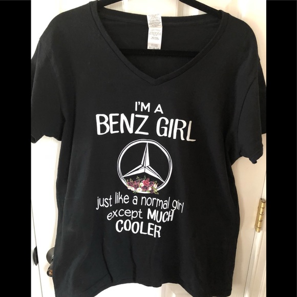 Gildan Tops - 😎💋🌺😎 🔴FINAL SALE T-shirt Benz Girl 😎💋🌺😎